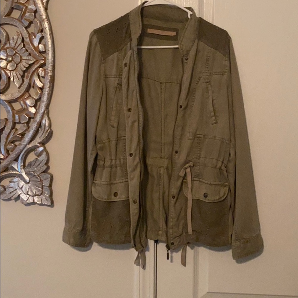 Max jeans green jacket small